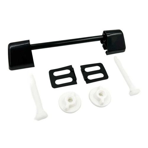 Black toilet seat - black,
