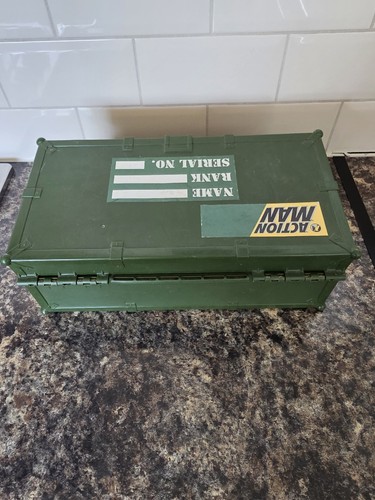 Vintage action man storage - action,