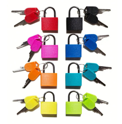 2pcs small padlocks with - small,