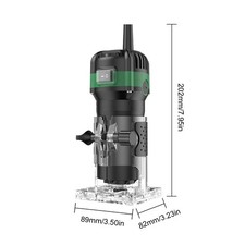 Router Tool 110V 800W Compact Palm Wood Router Tool For Woodworking WVBO IMAX