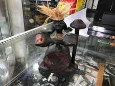 HAND CARVED WOODEN TRIBAL