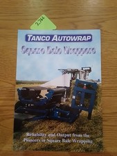 Tanco Autowrap Square Baler Wrapper Sales Brochure
