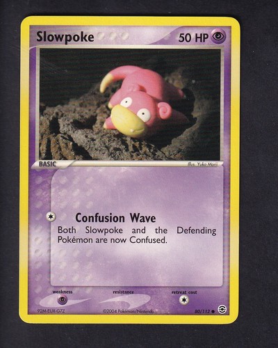 Slowpoke 112 pokemon - 80/112,