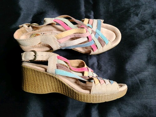 Earth spirit leather wedge - spirit,