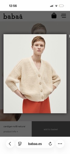 Cardigan no18 natural - cardigan,