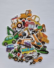 20 pcs VEHICLE Stickers Pack