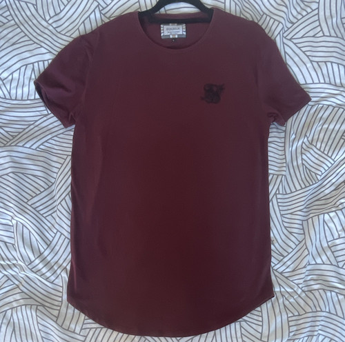 Siksilk men burgundy - siksilk, men's