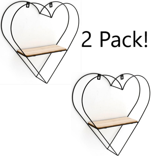 Pack heart shaped - 2, wire
