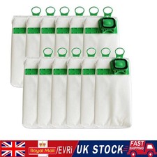 Microfibre Cloth Dust Bags for VORWERK KOBOLD VK140 FP140 Vacuum Cleaner Bags UK