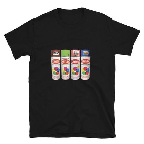 Vintage krylon cans shirt - vintage, t-shirt