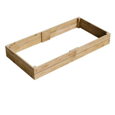 Wooden Raised Beds Garden Growing Treated Timber -Various Sizes-Planter Trough