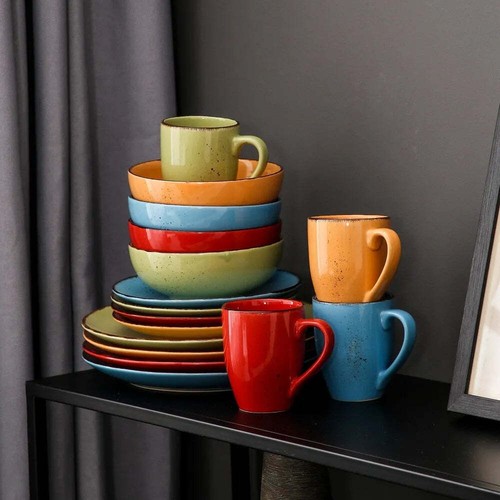 Crockery set retro 12 - set,