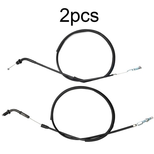 2pc motorcycle throttle cable - 2pc,