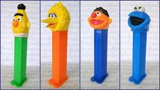 PEZ | ?? Sesam Street | Ernie, Bert, Bird, Cookie | Loose | Please select?