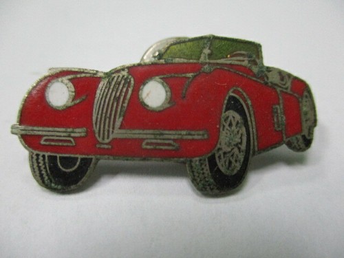 Jaguar xk120 vintage lapel pin - vintage,