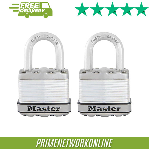 Master lock steel padlock - ,