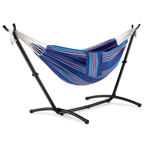Hammock with stand blue 2 - with,