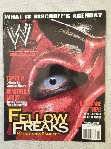 Wwe magazine november - november, 2002