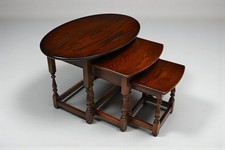 Old Charm Oval Nest of Tables