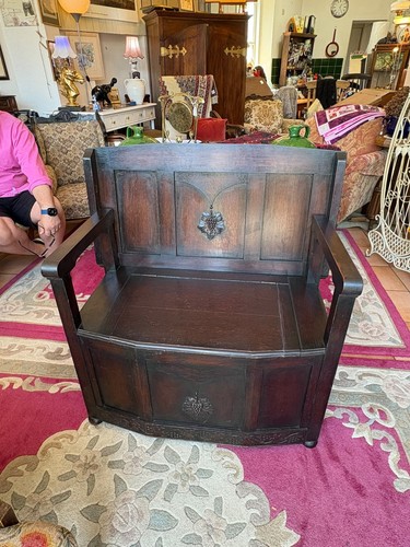 Monks bench storage - monks, seat/table