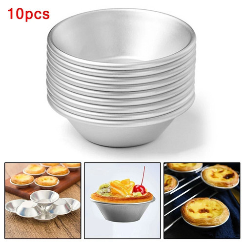 10pcs non stick egg tart - 10pcs,