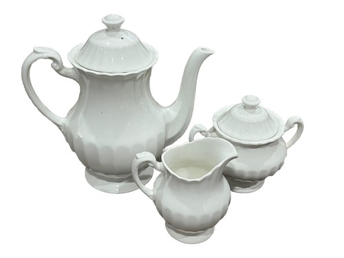Meakin tea pot set - &,