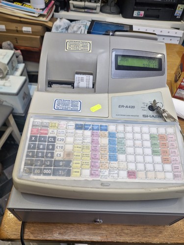 Sharp a420 cash register - er-a420,