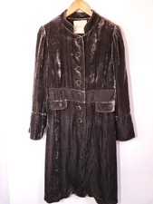Monsoon Velvet Coat Size L