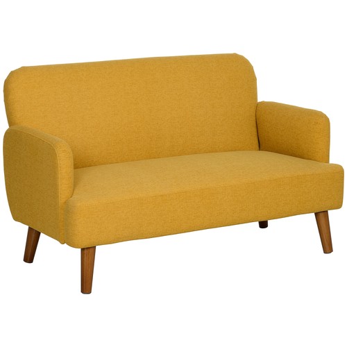 Homcom velvet seater sofa - homcom, 2