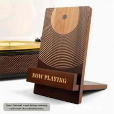 CD Storage Rack Vinyl Record Stand Wooden Vinyl Record Holder Display Stand UK