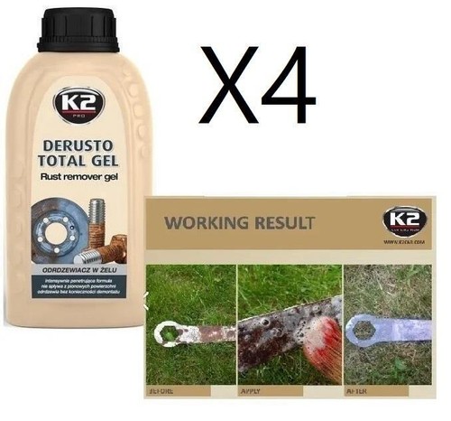 Derusto rust gel killer - x4,
