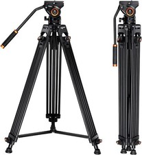 K&F CONCEPT 184cm Video Tripod