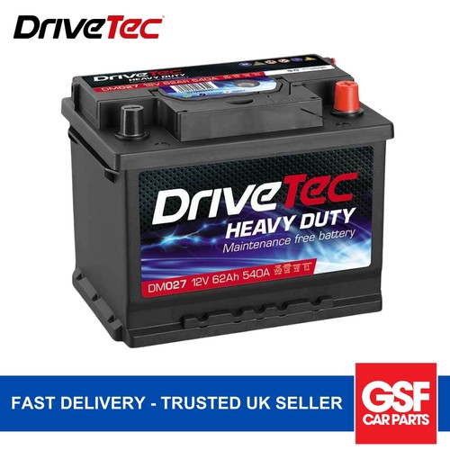 Drivetec battery 12v 62ah 540a - drivetec,