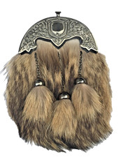 Scottish Fox Fur Kilt Sporran