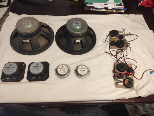 Monacor speaker set - pairs, of