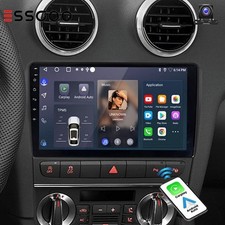 9" For Audi A3 8P 2003-2013 S3 Apple Carplay Android13 Car Stereo Radio NAVI+AHD