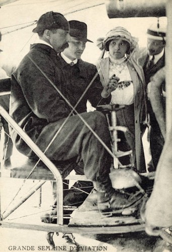Louis and alice bleriot with - bleriot,