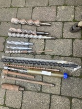 Job lot of large K-Taper Masonry drill bits for Kango’s