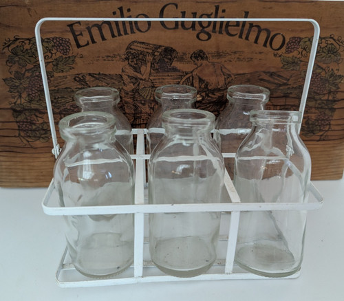 Decorative mini milk - mini, bottles