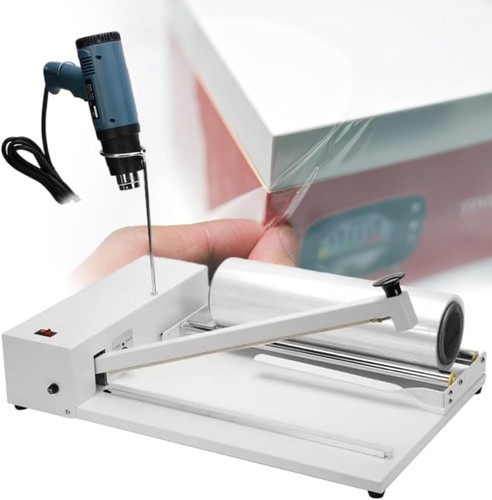 Shrink wrapping machine with - shrink,