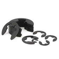External E-Clips Retaining Washers All Sizes 1.2m - 24mm DIN 6799 C-Clip Circlip