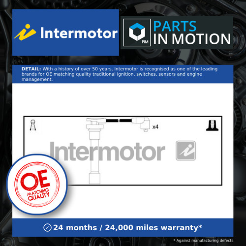 Leads ignition cables set - ht,