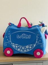 Trunki Pearl Princess Carriage ride-on suitcase Trunki Case Bag Travel Kids