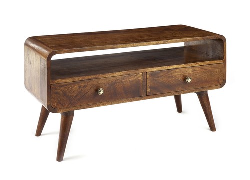 Two drawer entertainment - drawer,