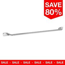 Designer 750mm Towel Rail - Chrome Bathroom Towel Holder Modern Wall Mounted