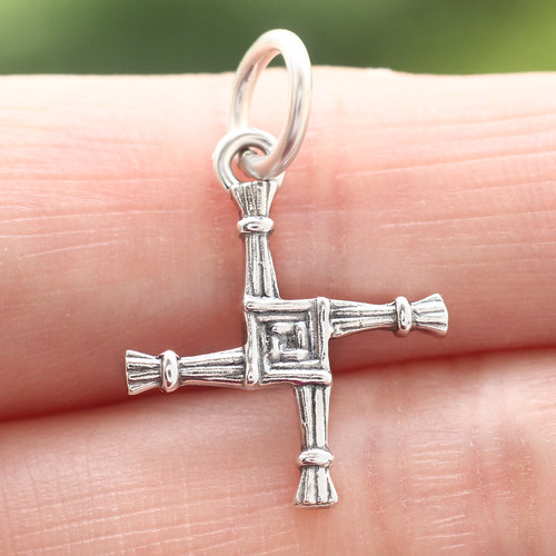 925 sterling silver saint - 925, st