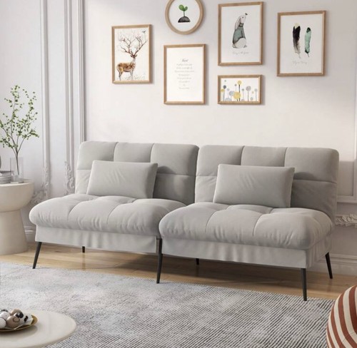 Modern fabric sofa bed - fabric,