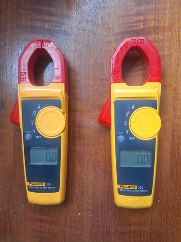 Fluke 323 true rms clamp - clamp, meter