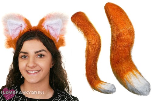 Fox ears and tail set - fox,