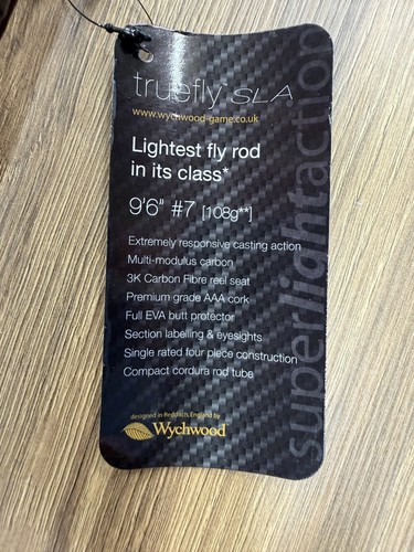 Wychwood truefly sla 7 - 9'6", #7